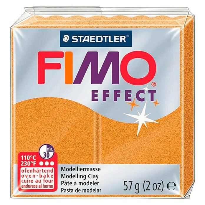 Staedtler FIMO® Modelliermasse Effect (Metallic Gold, 57 g) | BAUHAUS