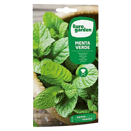 Euro Garden  Semillas de hierbas Menta verde