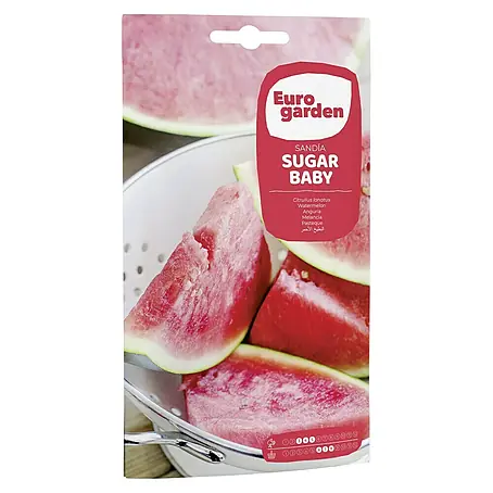 Euro Garden  Semillas de vegetales Sandía sugar baby