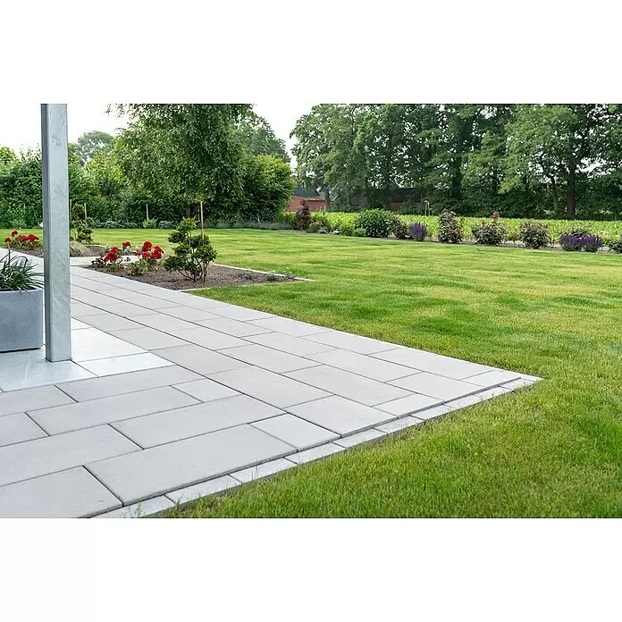 Diephaus Gehwegplatte - 60 x 30 x 4 cm, Grau, Beton - Stimmungsaufnahme