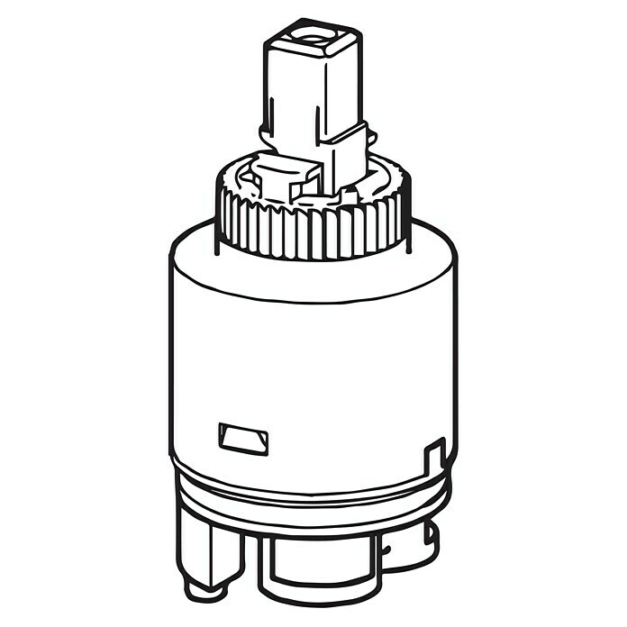 Hansa Kartusche EcoDurchmesser Kartusche: 35 mm Sketch