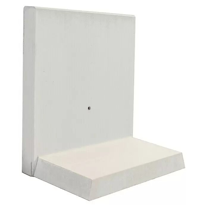 Diephaus L-SteinBewehrt, Höhe: 105 cm, Breite: 100 cm, Stärke: 12 cm, Grau
