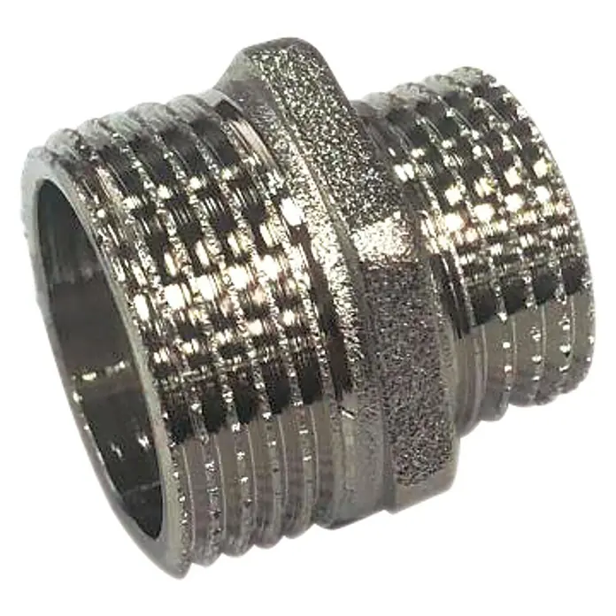 Reductor/Adaptador De Rosca M15 X 1 Interior A 3/8" Exterior - Latón Cromado, Para Grifos Sanitarios