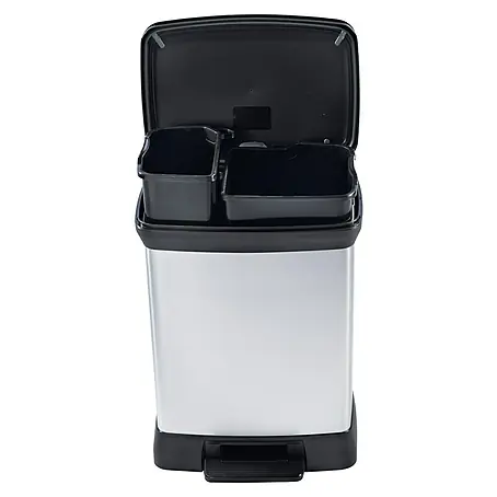Keter  Cubo con pedal Reciclaje Duo