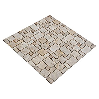 Mozaik pločica NCT 414 (30,5 x 30,5 cm, Bež boje, Mat)