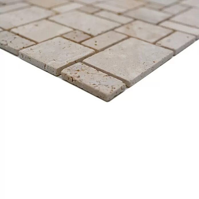 Mosaikfliese NCT 414 - 30,5 x 30,5 cm, Beige, Matt - Detailaufnahme