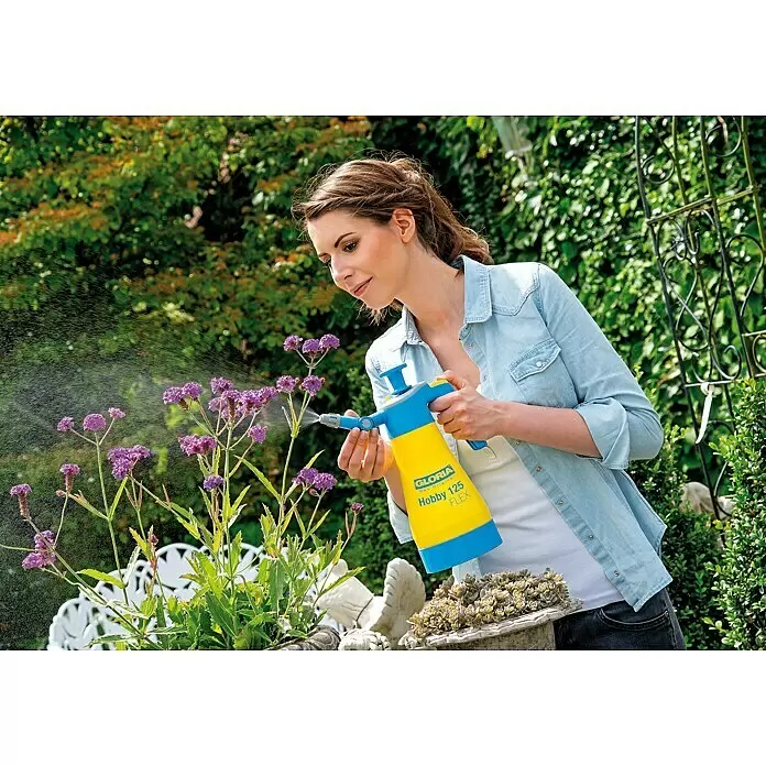 Gloria Drucksprühgerät Hobby 125 FLEX - 1,25 l, 360 ° Funktion - Anwendungsbeispiel
