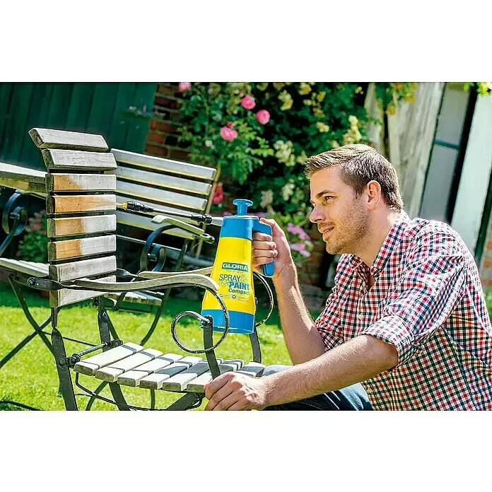Gloria Drucksprühgerät Spray&Paint Compact - 1,25 l - Anwendungsbeispiel