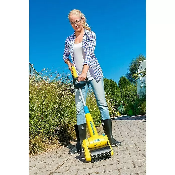 Gloria Bürstenwalze Medium - Geeignet für: Steinböden, Passend für: Gloria Bodenreinigungsbürste MultiBrush speedcontrol/li-on - Anwendungsbeispiel