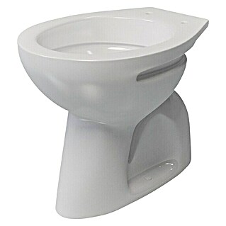 Stajaća WC školjka Delta P (Bijele boje, Keramika)