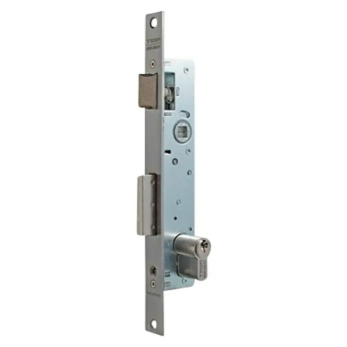 Tesa Assa Abloy Cerradura de embutir de puerta de entrada 2210D - 25 mm - El producto es una cerradura de embutir TESA, diseñada para instalarse en puertas y proporciona mayor seguridad.