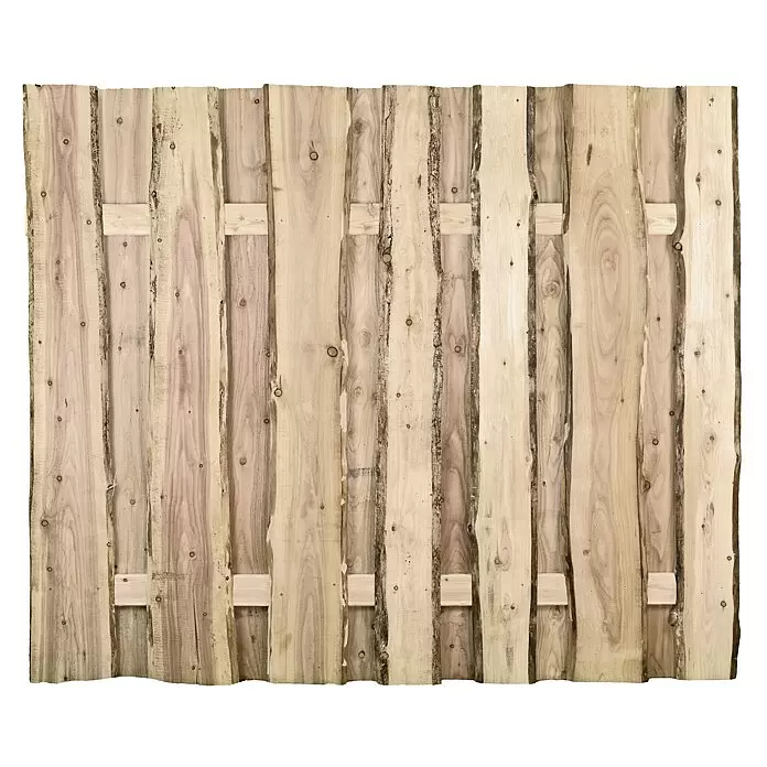 T & J Sichtschutzelement Jütland - B x H: 180 x 150 cm, Natur - Detailaufnahme