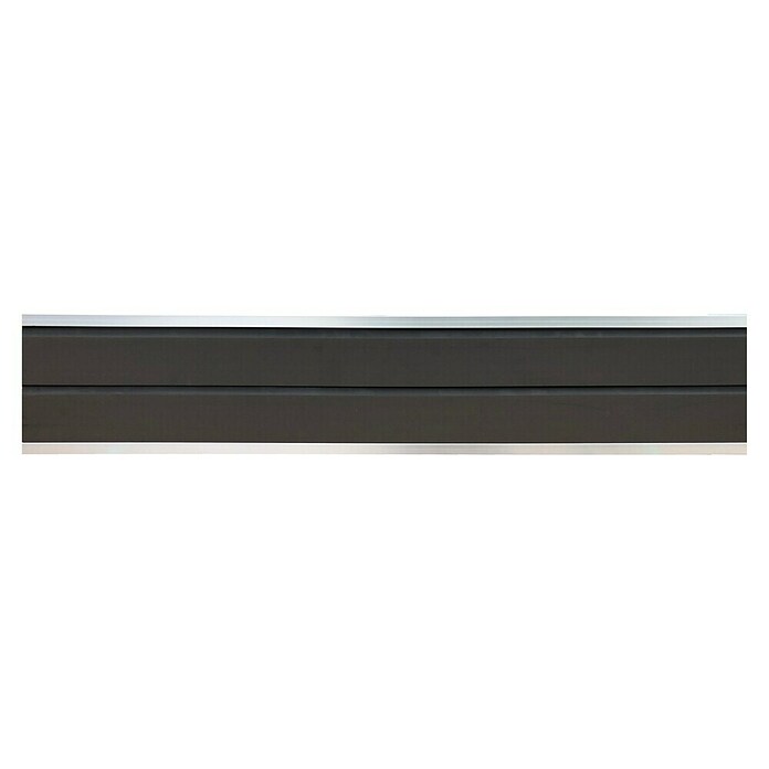 T & J Sichtschutzelement Wollbach (B x H: 175 x 180 cm, Anthrazit, WPC) | BAUHAUS