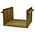 T & J Sichtschutzelement Labo 3D Regal offen 