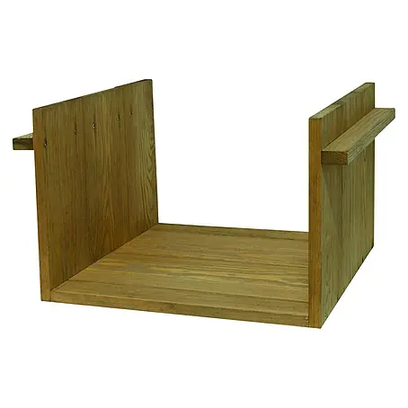 T & J  Sichtschutzelement Labo 3D Regal offen