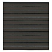 T & J Sichtschutzelement Wollbach (B x H: 175 x 180 cm, Anthrazit, WPC) | BAUHAUS