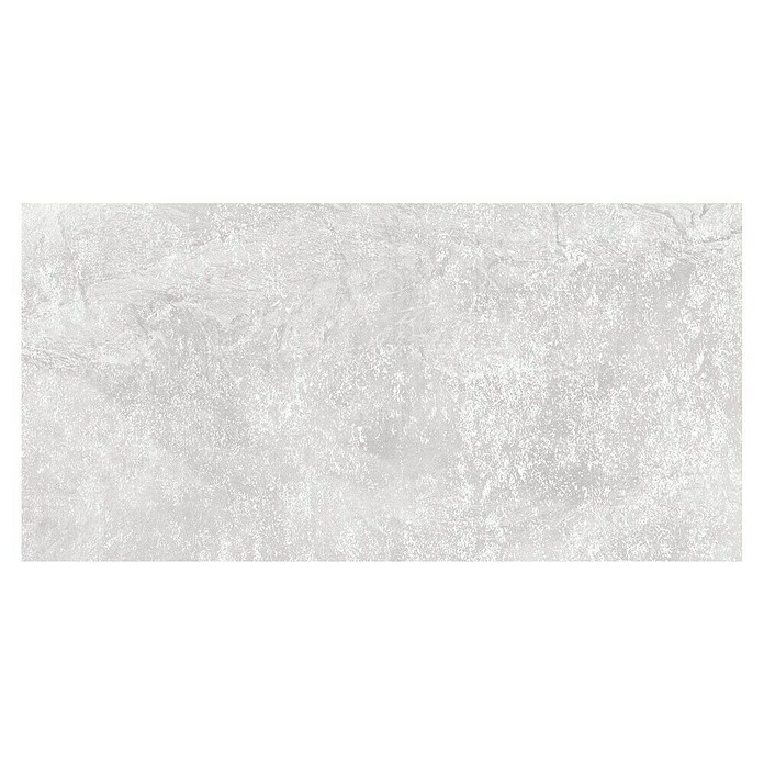 Feinsteinzeugfliese Geo White (60 x 120 cm, Weiß, Schimmernd) | BAUHAUS