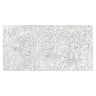 Feinsteinzeugfliese Geo White (60 x 120 cm, Weiß, Schimmernd)