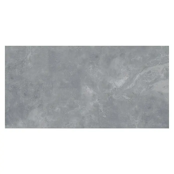 Feinsteinzeugfliese Geo Grey - 120 x 240 cm, Grau, Schimmernd - Grauer Zement Hintergrund mit subtilen Texturen, ideal für moderne Designs. Die Oberfläche ist gleichmäßig und bietet vielseitige Gestaltungsmöglichkeiten.