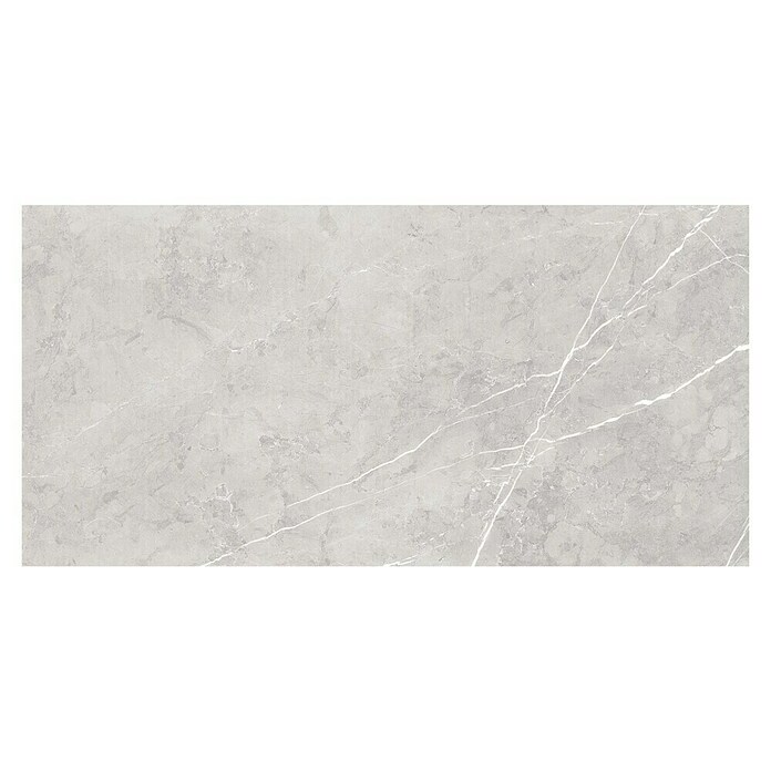 Feinsteinzeugfliese Ciana Grey (30 x 60 cm, Grau, Glänzend) | BAUHAUS