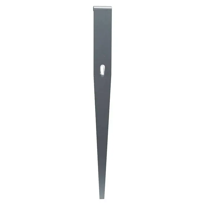 Bellissa Bodenanker RK12 - Passend für: Bellissa Rasenkanten mit 12,5 cm Höhe - Graue Schranktür mit Schloss. Ideal für die sichere Aufbewahrung von Gegenständen im Büro oder zu Hause.