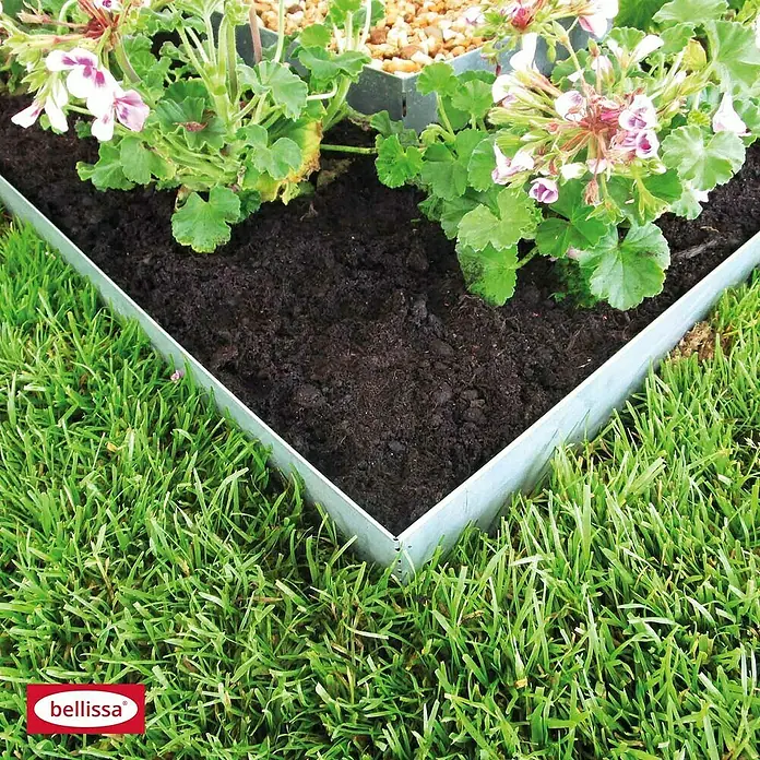 Bellissa Square Corteordure de pelouse carrée 40 x 40 cm Hauteur 13