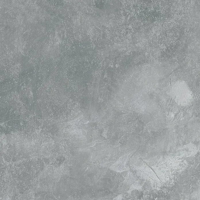 Feinsteinzeugfliese Geo Grey - 60 x 60 cm, Grau, Schimmernd - Graue Betontextur mit subtilen Variationen in Helligkeit und Farbtönen, die eine robuste und industrielle Ästhetik bietet.