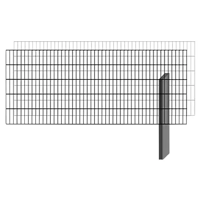 Bellissa Gabione Erweiterung BP-E1 Paravento117,8 x 12 x 50,5 cm, Stahl, Maschenbreite: 25 mm, Maschenhöhe: 100 mm - Ein Kühlkörper mit feinen Lamellen, der Wärme effizient ableitet. Ideal für elektronische Geräte zur Temperaturregulierung.