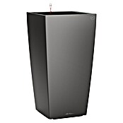 Lechuza Pflanzsäule eckig Cubico Premium (Außenmaß (L x B x H): 29,5 x 29,5 x 56,5 cm, Kunststoff, Anthrazit metallic) | BAUHAUS