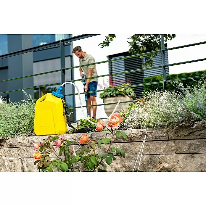Gloria Power for All 18V Wasserkanister MultiJet Universal - Passend für: Gloria MultiJet 18V, MultiJet 36V und MultiJet 230V - Anwendungsbeispiel