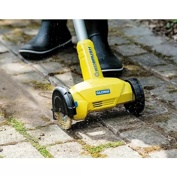 Gloria Power for All 18V Fugenreiniger WeedBrush li-on - 18 V, Li-Ionen, Ohne Akku - Detailaufnahme