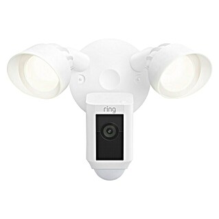 Ring Cámara de vigilancia Floodlight Cam Plus con cable (Funcionamiento en red, 1.920 x 1.080 píxeles (Full HD), Blanco)
