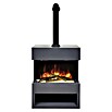 Voltomat HEATING Elektrischer Kamin Malmö (1 500 W, Anthrazit, 25,1 x 55,6 x 76 cm) | BAUHAUS
