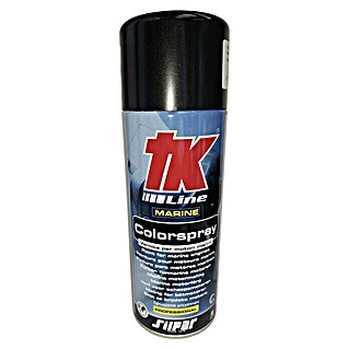Pintura en spray TK Suzuki (400 ml, Negro metalizado)