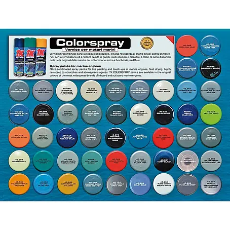 Pintura en spray TK Mercury