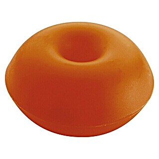 Boya con agujero pasante (Naranja, Polietileno, Diámetro: 80 mm)