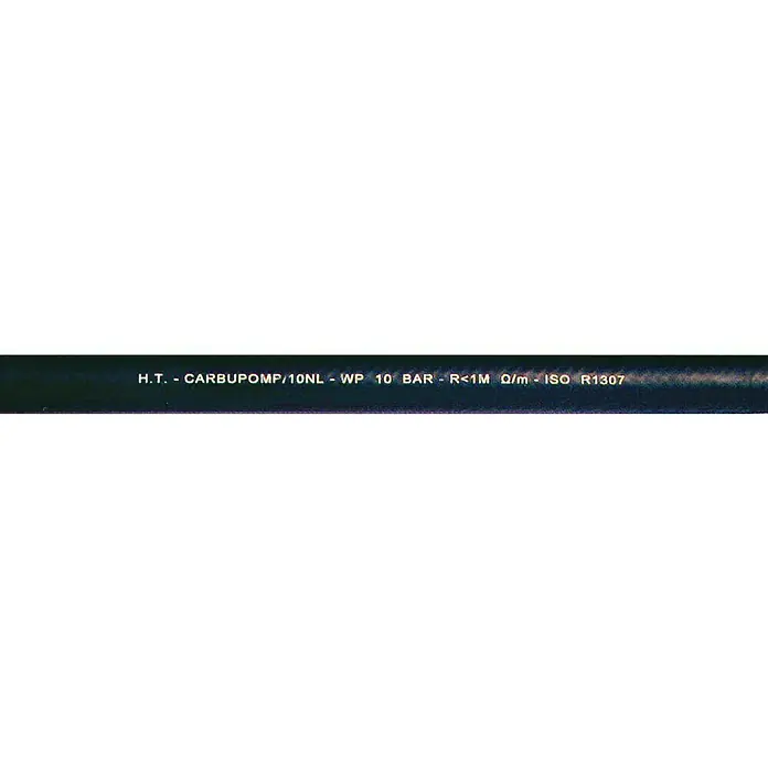 Manguera de combustible a metros - Diámetro: 8 mm - Imagen del producto: H.T. CARBUPOMP/10NL - WP 10 BAR - R<1M Ω/m - ISO R1307, un producto versátil y robusto diseñado para diversas aplicaciones.
