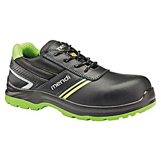 Zapatos de seguridad Apolo (Color: Negro/verde, Talla de pie: 47, S3)