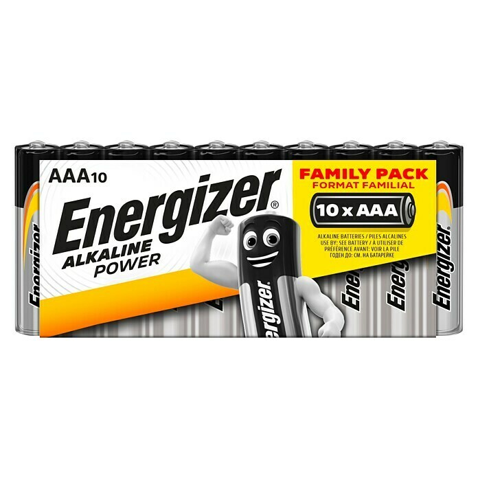 Energizer Alkaline-Batterie (Micro AAA, Alkali-Mangan, 1,5 V)