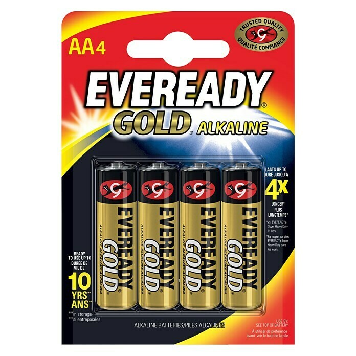 Eveready Pila Gold (Mignon AA, 1,5, 4 uds.)