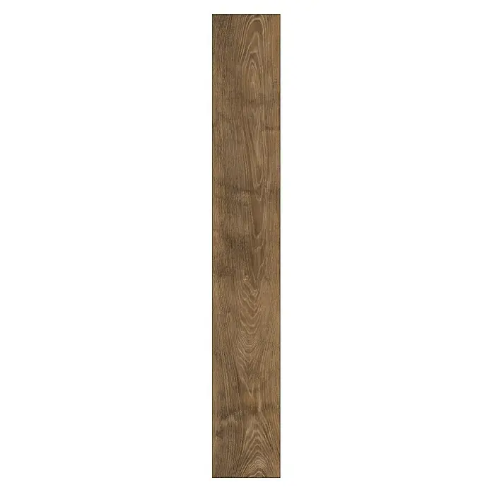 LOGOCLIC Laminatmuster Vinto Eiche Toledo - 297 x 195 x 1 mm, Landhausdiele - Nahaufnahme eines Paneels aus hellem Holz mit einer markanten Maserung, die die natürliche Schönheit des Materials hervorhebt.