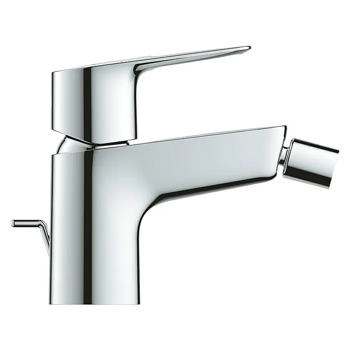 Grohe Start Loop Grifo monomando de bidé con válvula - Cromo, Brillante - Grifo de bidé moderno con palanca para un control preciso del agua y un elegante acabado cromado. Ideal para cualquier baño moderno.