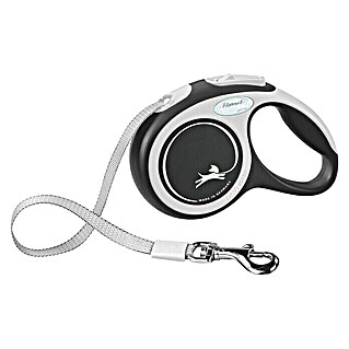 Karlie Hondenriem Comfortkoord XS (Lengte: 3 m, Geschikt voor gewicht: 8 kg, Zwart)