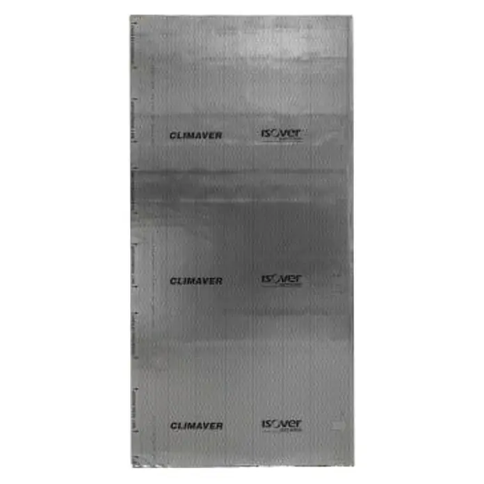Isover Lana de vidrio Climaver Plus R - L x An x Es: 3 m x 1,19 m x 25 mm - Una placa Climaflex con el logotipo de Isotec. Ideal para el aislamiento térmico y acústico.