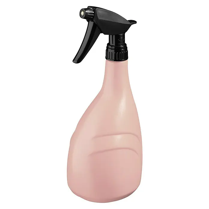 Geli Eden Handsprüher - Zartrosa, 0,9 - Rosafarbene Sprühflasche mit schwarzem Sprühkopf. Ideal für Reinigungslösungen und Pflanzenpflege im Haushalt und Garten.