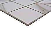 Mosaikfliese Quadrat Calacatta CIM Q73 CT (30,6 x 30,6 cm, Braun/Beige/Weiß, Matt)