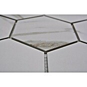 Mosaikfliese Hexagon CIM HX9 CT (25,6 x 29,5 cm, Beige/Braun/Weiß, Matt)