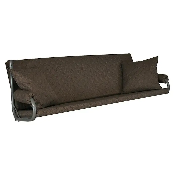 Ersatzkissen - Passend für: Hollywoodschaukel Elegance Joy, Taupe - Braune Terrassenschaukel mit zwei Kissen und einem robusten Metallrahmen für entspannte Stunden im Freien. Perfekt zum Relaxen und Genießen.