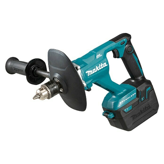 Makita Rührwerk DUT131Z18 V, Ohne Akku, Leerlaufdrehzahl: 0 U/min - 1.300 U/min Diagonal View