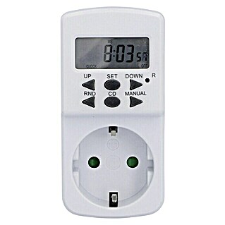 Wekelijkse tijdschakelaar (Digitaal, Max. aansluitvermogen: 1.800 W)